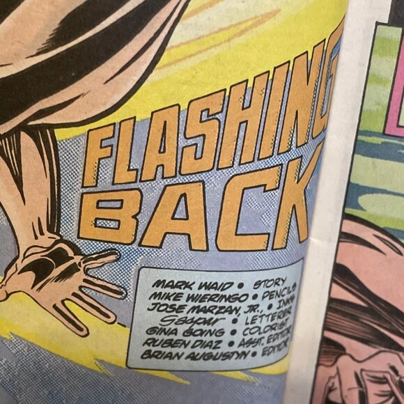 The Flash Vol 2 #0 Flashing Back 1994 Mike Wieringo José Marzan, Jr. Cover Mark - Picture 4 of 12